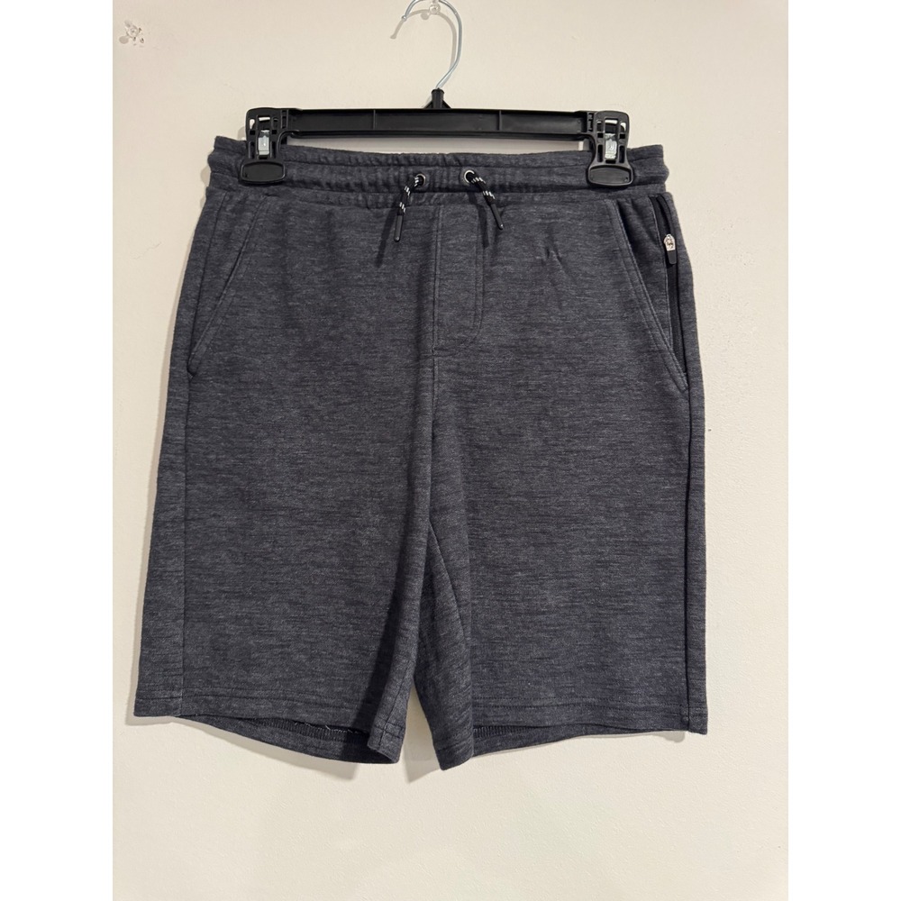 Sonoma Goods For Life Knit Shorts Boys Size M 10/12 Charcoal Zipper Pockets